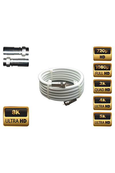 BN Botech Rg-U6 4k/full Hd/3d Saf Çelik F Konnektörlü  Içi Bakır Dışı Bakır A...