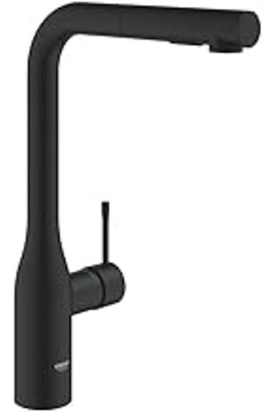 Grohe Sink Faucet Spiral 2 Fonk Essence Phantom Black - 30504Kf0
