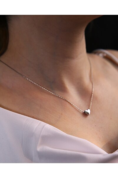 MARCİELO Accessories Minimal Gümüş Zincir Kolye - İnce, Sade, Zarafet Dokunuşu