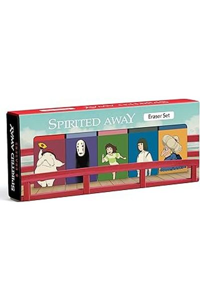 Mu Art Spirited Away Eraser Set