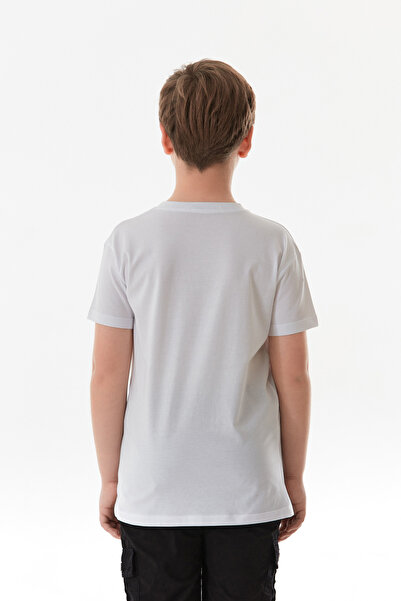 Fulla Moda Αγόρι μπλουζάκι από 100% βαμβάκι Dreams με στάμπα με λαιμόκοψη