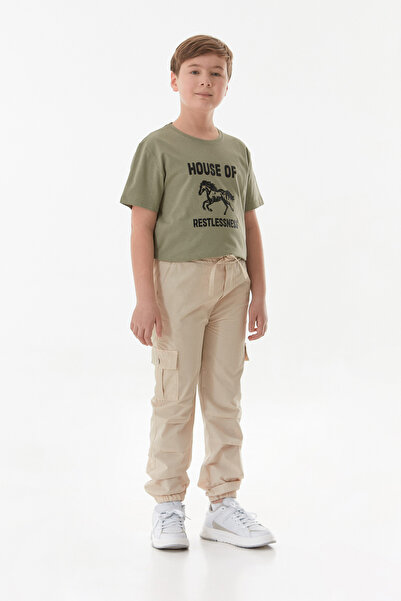 Fulla Moda Παντελόνι Jogger Boy's Parachute Fabric