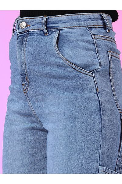 Kotty By Styli High-Rise Straight Fit Jeans