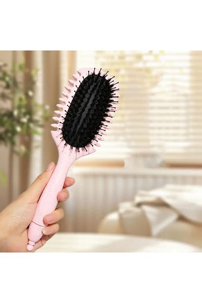 Nehir Shaped and Evident Curl Creation and Curl Separation Curl Creation Brush and Comb