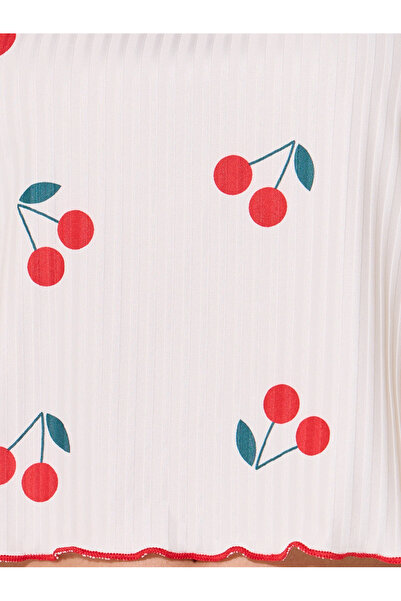 Take Two By Styli Cherry Print Cami Top and Pyjama Shorts Set