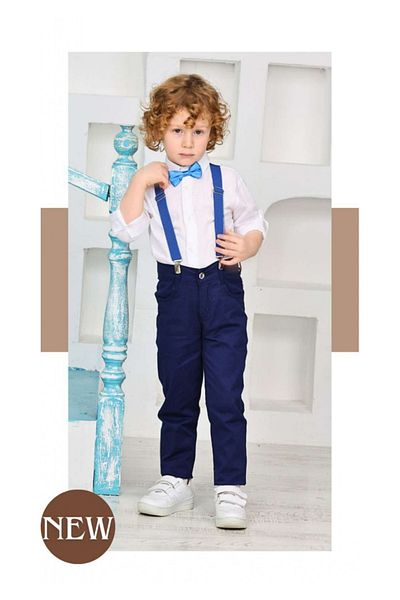 ümitteks iş ve okul kıyafetleri 23 April Clothes Show Clothes Girl Tooling Linen Pleated Skirt with Laselli Combed Cotton Badi