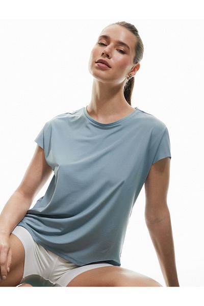 Koton Tricou sport lung de bază cu decolteu relaxat