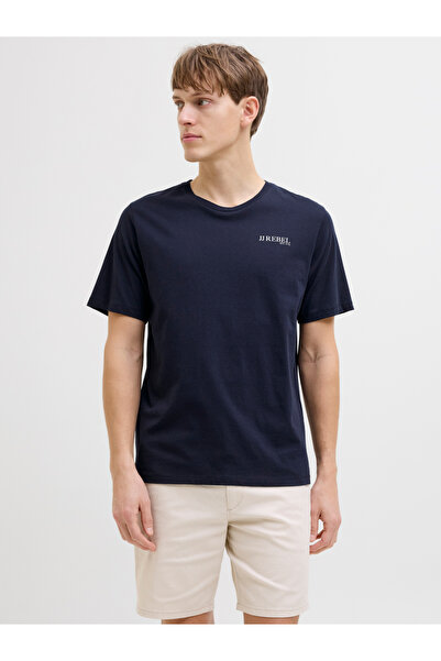 REBEL By Styli تي شيرت بطبعة جرافيكية ورقبة دائرية