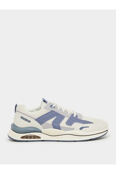 Styli Chunky Sole Color Block Lace Up Sneakers