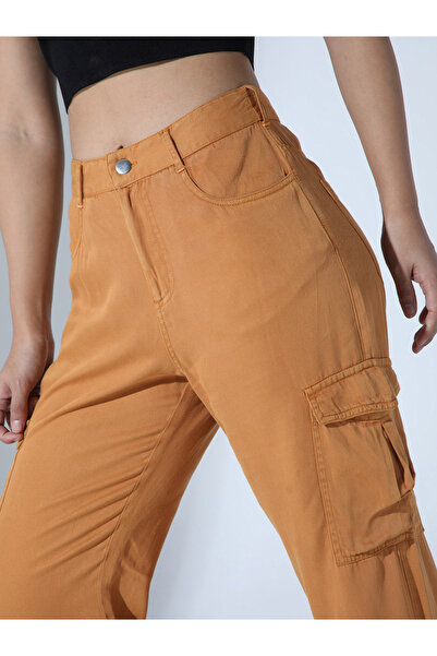 Hubberholme By Styli High Rise Regular Fit Trousers with Pockets