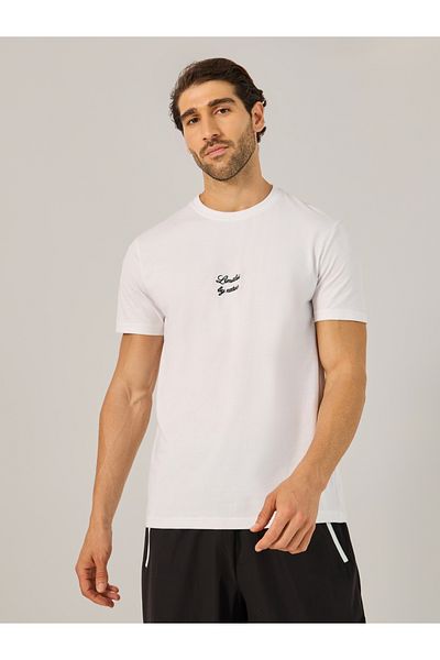 Styli Minimal Embroidered Regular Fit T-Shirt