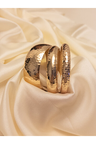 LeoMiss 24K ALTIN KAPLAMA BAL PETEĞİ 3'LÜ BİLEZİK