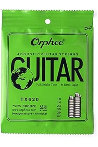 Orphee Tx620 Acoustic Guitar String 10-47 Set of Strings