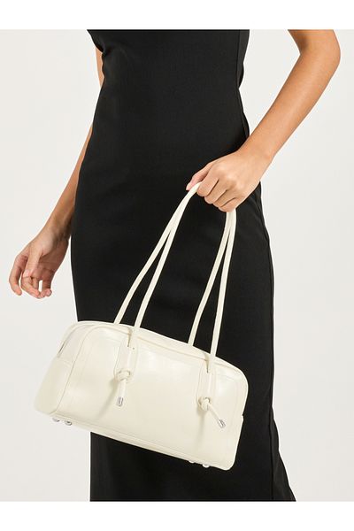 Styli Solid Dual Strap Shoulder Bag