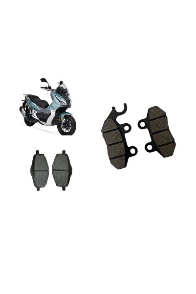 MOTOHANE Rks Freccia 150 Ön - Arka Fren Disk Balatası Takımı