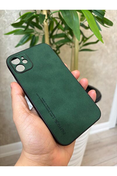 Hatreds iPhone 11 Kılıf Kamera Koruma Çıkıntılı Renkli Kadife Tasarımlı Kapak