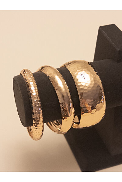 LeoMiss 24K ALTIN KAPLAMA BAL PETEĞİ 3'LÜ BİLEZİK