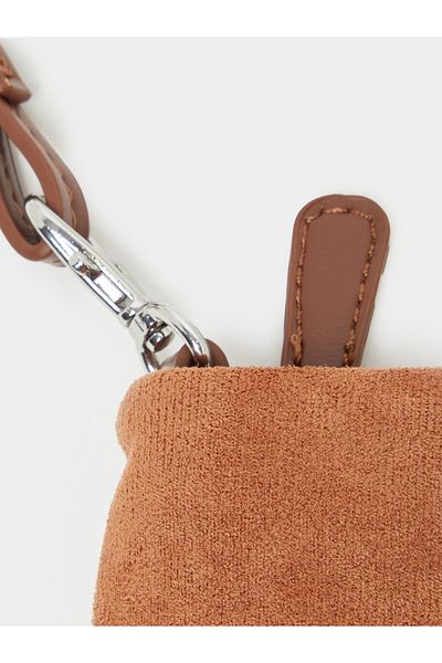 Styli Suede Look Crossbody Bag