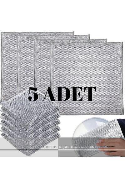 Lumpedy 5 Multi-Purpose Wire Scratch-Free Dishcloths