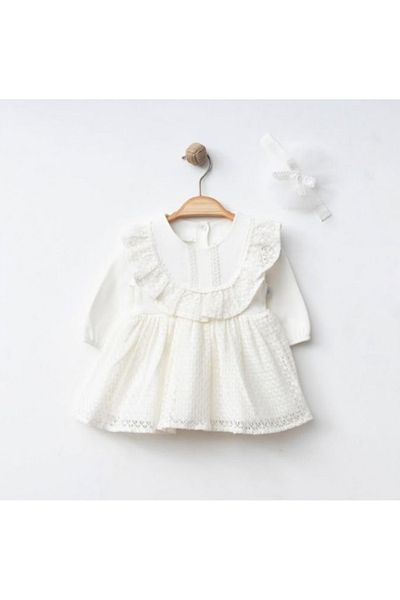 Işıl Baby Lace Stylish Dress and Headband