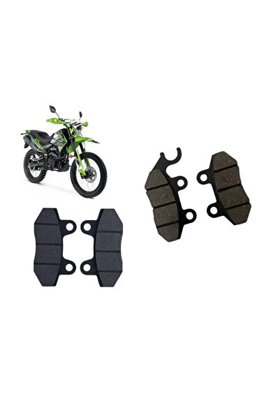 MOTOHANE Rks Cross Nr 200 Ön - Arka Fren Disk Balatası Takımı