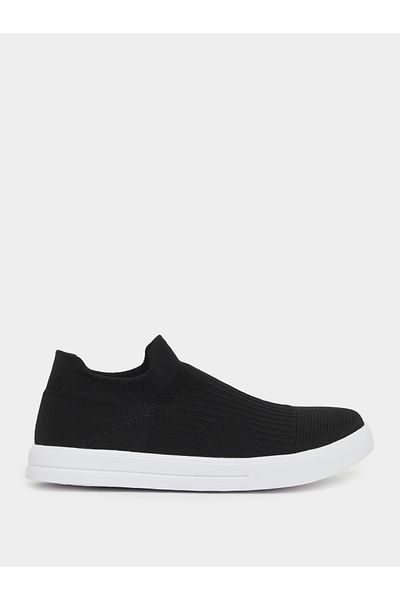 Styli Textured Slip On Shoes