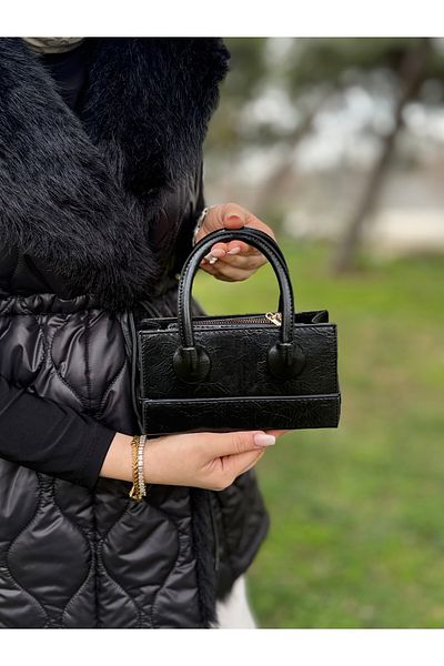 DEV 3 ADAM Black Box Model Hand Shoulder and Cross Stylish Elegant Women's Bag