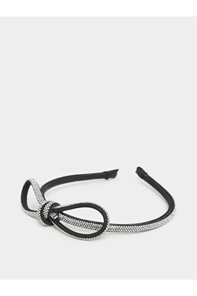 Styli Embellished Bow Accent Headband