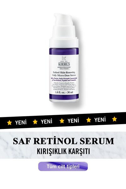 Kiehl's Leke Eğilimli Ciltler İçin Aydınlatıcı Cilt Tonu Eşitleyici Kırışıklı...