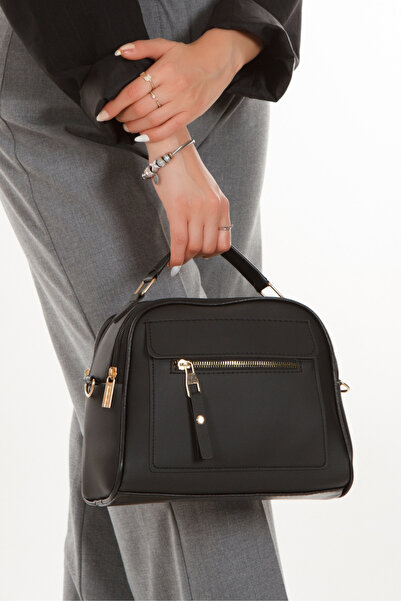 Linatigers Geantă de mână și umăr din piele Lacost pentru femei, cu curea de umăr