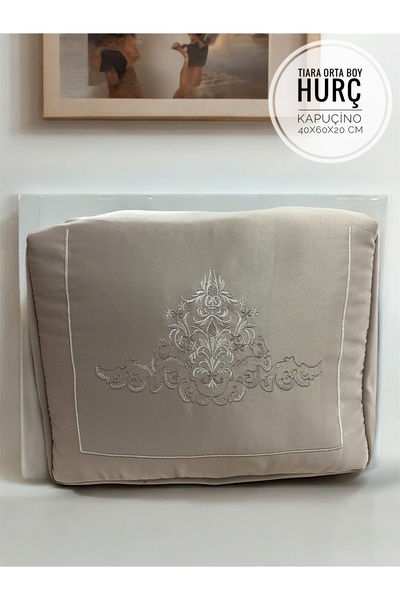 Mariabella Home Collection Tiara Desen Hurç 40x60x20 cm Orta Boy Çeyizlik Nak...