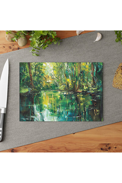 PaintedAnarchy انعكاسات مذهلة من الزجاج المقسى، تصميم أنيق، لوح سطحي غير قابل...