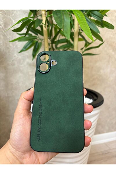 Hatreds iPhone 16 Kılıf Kamera Koruma Çıkıntılı Renkli Kadife Tasarımlı Kapak