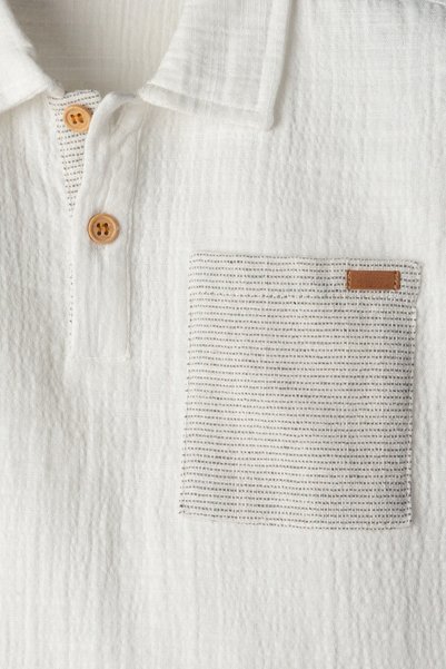 Ofislot Baby Boy Suit Boy's Summer Suit Baby Boy Shorts Suit Linen Baby Boy Top and Bottom Suit