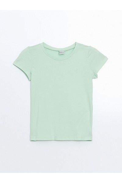 LC Waikiki Νέα σεζόν Crew Neck Girl's Tisort - S5IB37Z4
