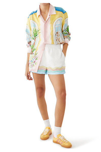 CASABLANCA Şık İpek Saten Şortlar