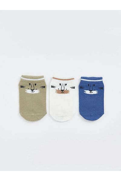 LC Waikiki Lcw Baby Green Baby Boy Booties Socks 5 Pack