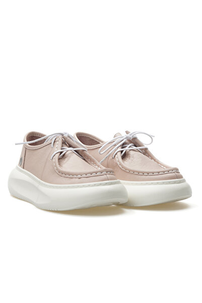 Mammamia Γυναικεία παπούτσια casual από γνήσιο δέρμα 25y D25ya-7035 Z Powder