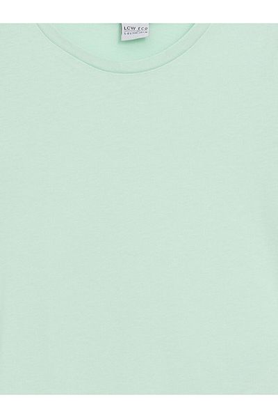 LC Waikiki Νέα σεζόν Crew Neck Girl's Tisort - S5IB37Z4