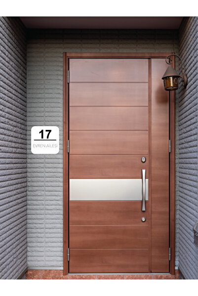 estölye Kişiye Özel Kapı Numarası Ve Kapı Isimliği 15 X 15 Cm