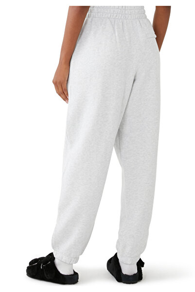 T by Alexander Wang Yumuşak Logo Esansiyel Terry Eşofman Altı - Açık/Gri