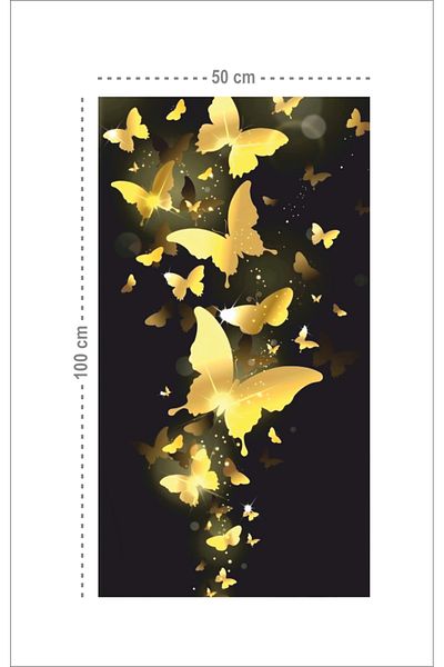 RENKLİ HOBBY Waterproof Decorative Modern Patterned Foils, Self-Adhesive Covering Foil - 50 X 100cm