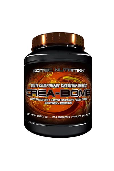Scitec Creatine-Bomb (Creatine Monohydrate+Micronized Creatine+Kre-Alkalyn) 660 Gr - 110 Services