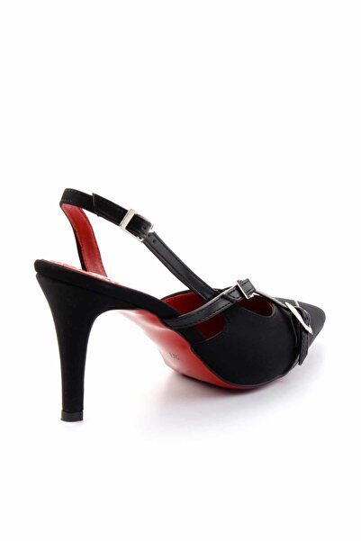 Bambi Černé černé černé nubukové dámské klasické boty na podpatku01455018501