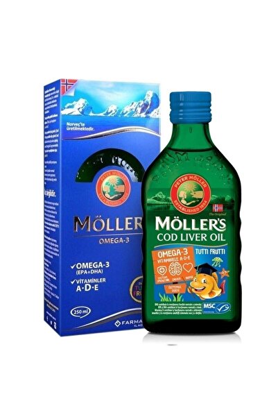 Möller's Tutti Frutti Omega 3 Balık Yağı 250 ml
