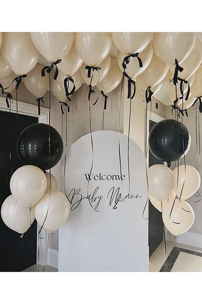 GÜNGÖR HEDİYELİK Party Balloon 11Inch Balloon / Birthday / Decoration / 10 Pieces