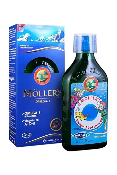 Möller's Tutti Frutti Omega 3 Balık Yağı 250 ml
