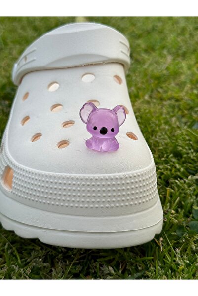 Crocs Karanlıkta Parlayan Koala Terlik Süsü/Terlik Charm/Jibbitz