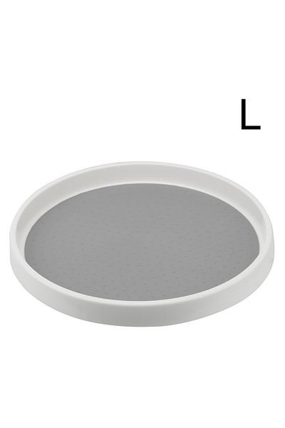 Choice Large Plate Kitchen Spinning Organizer Rotating Tray 1-tier Spice Rack Round Shelf Condiment Storage