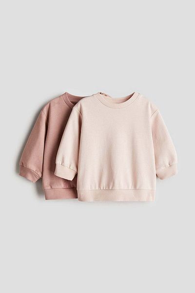 H&M 2-pack cotton sweatshirts